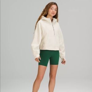 NWT Lululemon scuba oversized hoodie white opal